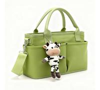 Nappy Bag Organiser - Multi-Pocket Storage with Customizable Compartments, Lightweight Water-Resistant Baby Care Organiser for On-the-Go, Suitable for Baby Shower for New Mums (Green)