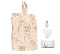 Nappy Bag Wipes Holder | Portable Refillable Pocket with Hand Strap - Travel Wipes Box for Travel Camping Outdoor Bathroom Bedroom Home Stroller