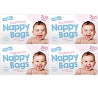 Nappy bags Jumbo Box - 4 x 200 pack (800 in total)