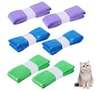 Nappy Bin Refill, 6pcs Diaper Pail Refill Bags, Baby Scented Refills Diaper Pail Disposal Sacks Holds 1040 Newborn Diapers Compatible with Munchkin/Angelcare (blue purple green/*2)