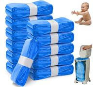 Nappy Bin Refill Bags,12 Pack 4.5M Odour Lock Diaper Pail Disposal Bags, Hold Up to 320 Nappies, 7-Layer Leak-Proof, Compatible with Angelcare, Tommee Tippee & Most Standard Nappy Bins