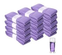 Nappy Bin Refill, TGKYK 12Pcs Nappy Bin Refills, Holds up to 280 Nappies Nappy Bins Bags Refill, Nappy Bins Liners with Angelcare Tommee Tippee Munchkin Genie Refills Cassettes (Purple)