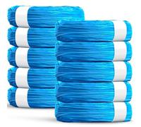 Nappy Bin Refills 10-Pack (10m each) Diaper Pail Refill Bags Compatible with Tommee Tippee Twist & Click Angelcare Refill for All Models Bins,Powerful Odor Lock Disposal Nappy Bags,Plant Scented