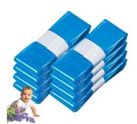 Nappy Bin Refills 4.5m Diaper Bin Pail Disposal Bags Nappy Bin Refill Bags Compatible with Tommee Tippee, Twist & Click, Angelcare, Spross Smellproof Leak-Resistant (8)