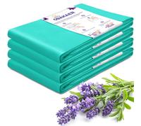 Nappy Bin Refills 4 Pack Nappy Bin Bags Nappy Liners Compatible With Korbell 16L Bin for Litter Champ Odor Lock and Germ Protection Baby Diaper Pail Liner