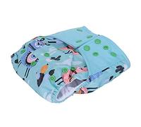 Nappy Diaper, Light Softness Fabric Reusable Diaper Adjustable Size Breathable for Baby for Home(Alpaca)