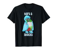 Naps & Snacks Parrot Green Cheeked Conure T-Shirt