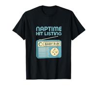 Naptime Hit Listing Retro Radio Baby RnR Station T-Shirt