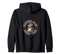 Naptime Is My Quiet Time Christian Mom Coffee Faith Zip Hoodie