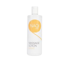NAQI - Light Massage Lotion - for Short Therapeutic Massages - Moisturising and Nourishing - Hypoallergenic - for Professional Use - Paraben-Free - Dermatologically Tested - 500 ml