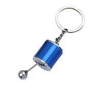 Naqqios Shift Fidget Toy, 6 Speed Manual Shifter, Tuning Model Man Gear Box for Car Accessories, Creative Model Keychain for Women