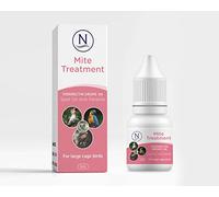 Naqua Ivermectin 1% 5ml - VET STRENGTH - Mite Treatment for Large Birds. Parrots, Macaws, Cockatoos. Any Bird over 500g. Also kills lice, fleas & ticks. Vet Strength Bird Medicine