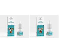 Naqua Pharmaceuticals Ivermectin 1% 5ml - Mite Treatment for Rabbits, Ferrets, Guinea Pigs, Rats & Chinchilla. Also kills lice, fleas & ticks. Vet Strength. (Pack of 2)