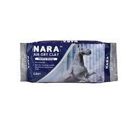 NARA Air-Dry Clay (Hard & Strong), 500g. (1.1 lbs.) Block, for Sculpting and Coating - Easy to Use (Grey)
