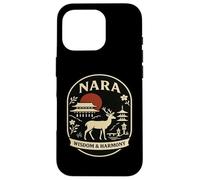 Nara Wisdom & Harmony Retro Japan Heritage Design Case for iPhone 16 Pro