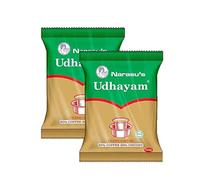 Narasu's Udhayam Filter Coffee Blended with Chicory Authentic Flavour of Fine Blended Coffee with Aromatic and Bold Savor 500G Pack of 2