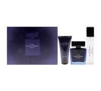 Narciso Rodriguez Bleu Noir Gift Set 100ml Eau de Parfum + 10ml Eau de Parfum + 50ml Shower Gel