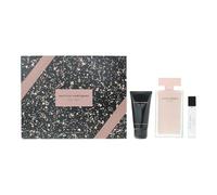 Narciso Rodriguez For Her 3 Piece Gift Set: Eau De Parfum 100ml - Body Lotion 50