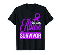 Narcissistic Abuse Survivor Domestic Violence Awareness Value Graphic T-Shirt