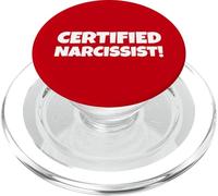 Narcissistic Person Gifts & Certified Narcissist PopSockets PopGrip for MagSafe
