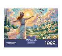 Narcissus 1000 Piece Puzzles Adults Fun Challenging Creative Gifts Adults for Kids Home Decoration Puzzles 70x50cm/1000pcs