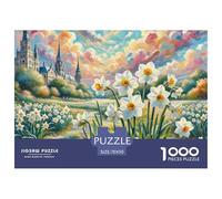 Narcissus 1000 Pieces Jigsaw Puzzles Engaging Educational Games Jigsaw Puzzle Home Decoration for Gifts 70x50cm/1000pcs