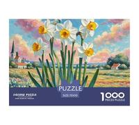 Narcissus 1000 Pieces Jigsaw Puzzles Engaging Home Decoration Jigsaw Puzzles Home Decoration for Adults & Families 70x50cm/1000pcs