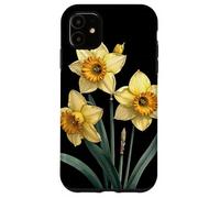 Narcissus Flower Scientific Name Vintage Illustration Flora Case for iPhone 11