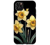 Narcissus Flower Scientific Name Vintage Illustration Flora Case for iPhone 11 Pro Max