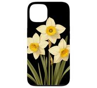 Narcissus Flower Scientific Name Vintage Illustration Flora Case for iPhone 13