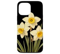 Narcissus Flower Scientific Name Vintage Illustration Flora Case for iPhone 13 Pro Max