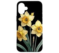 Narcissus Flower Scientific Name Vintage Illustration Flora Case for iPhone 16 Plus
