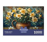 Narcissus Jigsaw Puzzles for Adults Interesting Puzzles 1000 Jigsaws Educational Games for Adults Gifts 70x50cm/1000pcs