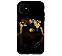 Narcissus painting inspired by Caravaggio Case for iPhone 11