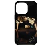Narcissus painting inspired by Caravaggio Case for iPhone 13 Pro