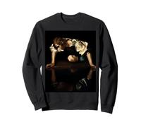 Narcissus painting inspired by Caravaggio Sweatshirt