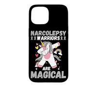 Narcolepsy Warriors Are Magical Unicorn Narcolepsy Awareness Case for iPhone 15
