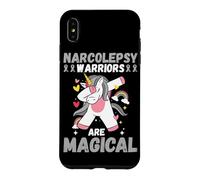 Narcolepsy Warriors Are Magical Unicorn Narcolepsy Awareness Case for iPhone XS Max