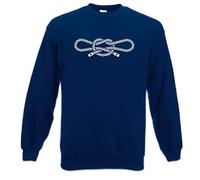 Narcos Handcuff Knot Sweatshirt Pullover Sweater - Sailor's Knots Pablo Seemannsknoten Größen S - 3XL Blue