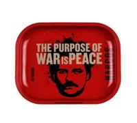 Narcos Metal Rolling Tray Red | The Purpose of War is Peace | Netflix Narcos | Narcos Pablo Escobar Merchandise (Mini)
