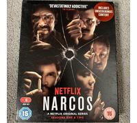 Narcos: The Complete Seasons One & Two [Blu-ray] New Sealed