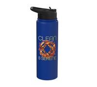 Narcotics Anonymous Clean and Serene Stainless Steel Insulated Water Bottle