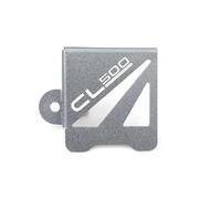 NARDEDP Motorcycle Rear Brake Fluid Reservoir Cover Guard Compatible with CB500X CB500F CB400X CB400F CL500 CB 500X 500F 500 X/F
