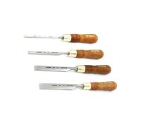 NAREX 863201 Wood Line Plus Premium Set of Bevel Edge Chisels 6mm 12mm 20mm 26mm