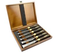 Narex Chisels - 8116 Cabinetmakers Chisel Boxed Set (Black)