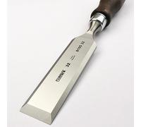 Narex Piercing Chisel - Flat with Dark Grip - 32 mm