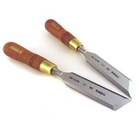 Narex Right & Left 26 mm 1 1/16" Skew Paring Chisels 81126/811176