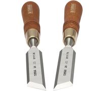 Narex Set of Skew Chisels Ø 26 mm - in Wooden Box - 2 Pieces