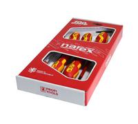Narex Tools Narex Screwdriver Set Slim 5Pcs With Voltage Tester - Suitable For Safe Live Working Under Voltage In Electro Technical Fields.