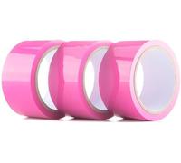 NARMA® 3 Duct Tape- Strong Gaffer Tape Heavy Duty Adhesive Cloth Tape, Super Sticky & Waterproof Gaffa Tape High Strength and Duct Adhesive Cloth Repair Duct Tape 48MMx10M, Pink